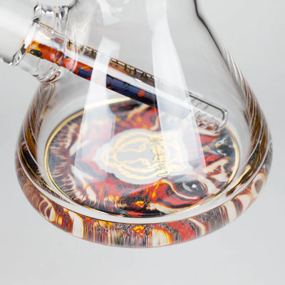 Cheech | 13″ Tiger Decal Beaker Bong