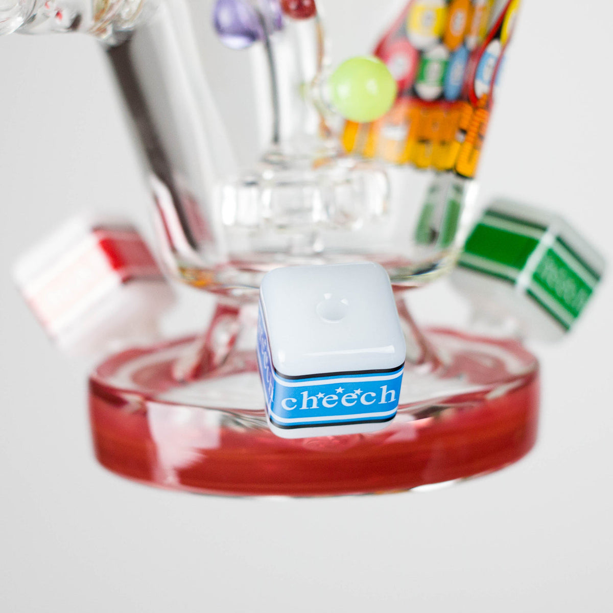 CHEECH GLASS | 11.5" POOL HALL BLAZY BUDDY BONG