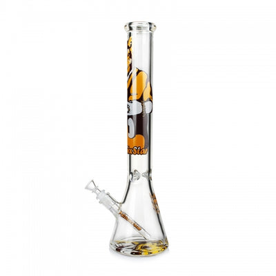 18" Wolf Decals Beaker Bong