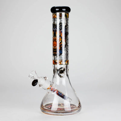 Cheech | 13″ Tiger Decal Beaker Bong