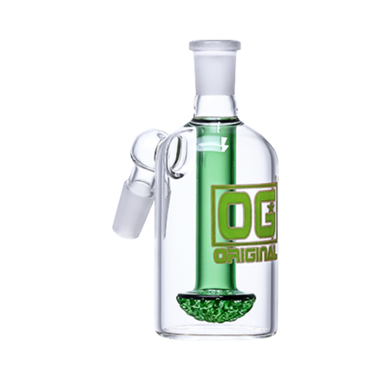 OG Original 14mm 45 Degree Ash Catcher w/ Barrel Showerhead Perc