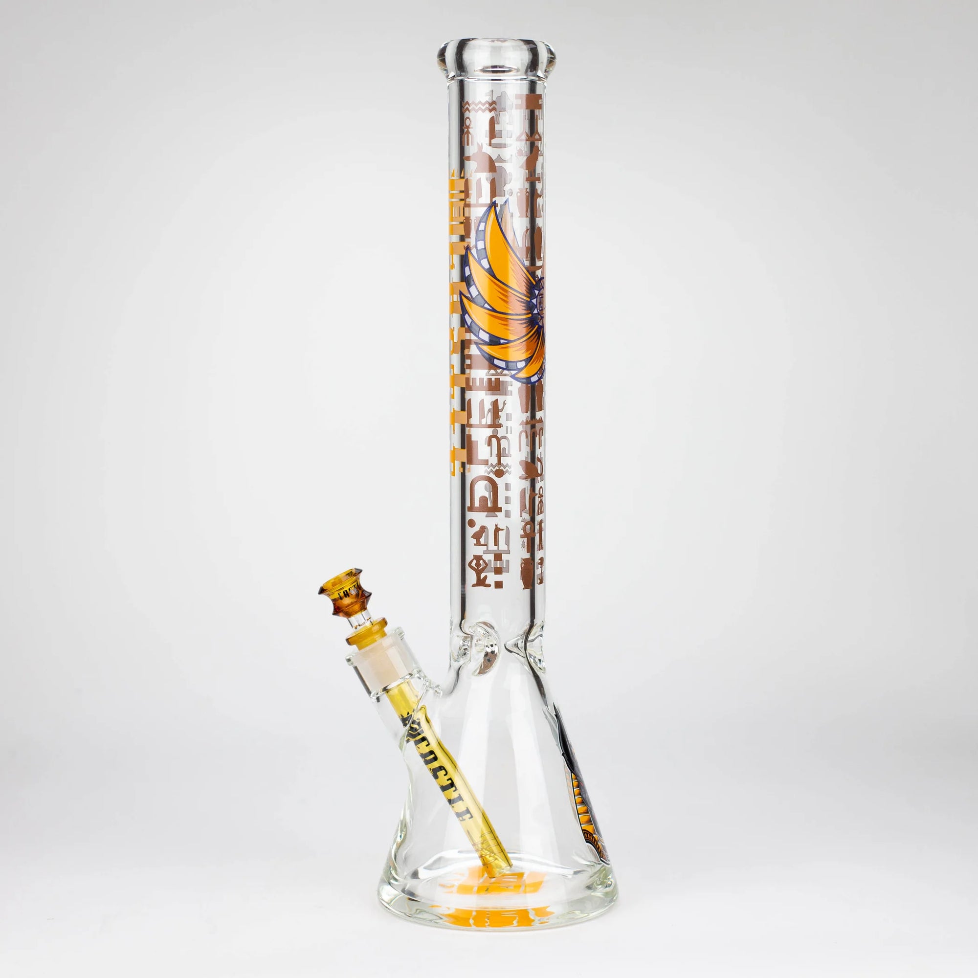 18" Anubis Castle Glass Bong