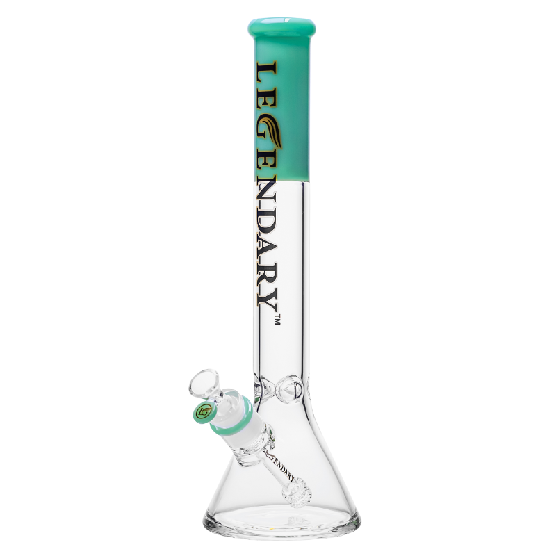 18" 7mm Legendary Frost Fade Beaker Bong