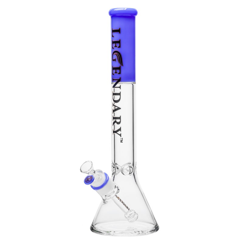 18" 7mm Legendary Frost Fade Beaker Bong