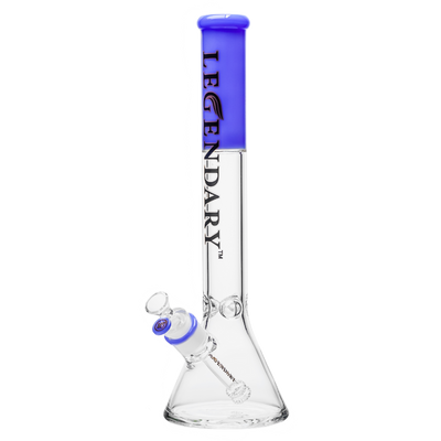 18" 7mm Legendary Frost Fade Beaker Bong