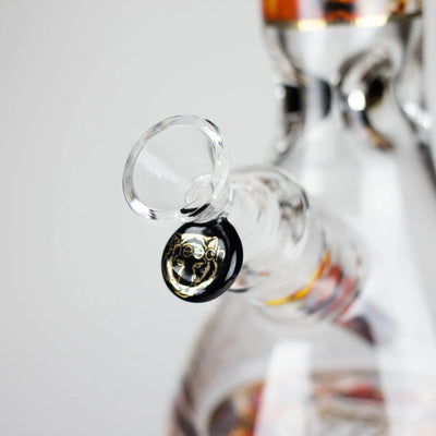 Cheech | 13″ Tiger Decal Beaker Bong