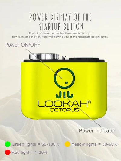 LOOKAH Octopus Mini Electric Dab Rig (Mini rig)