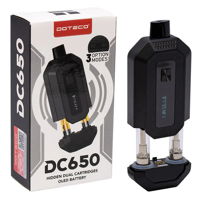 Doteco DC650 Digital Dual Cartridge 510 Battery