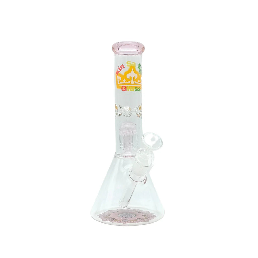 8" glass beaker bong
