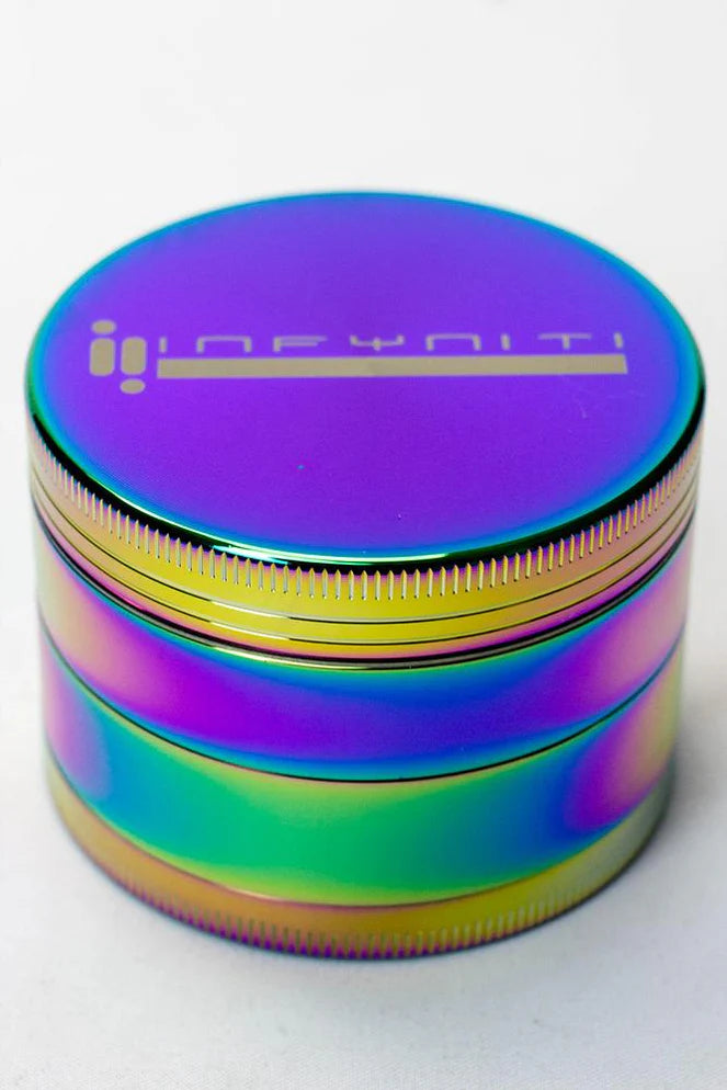 Infyniti 4 parts rainbow herb grinder