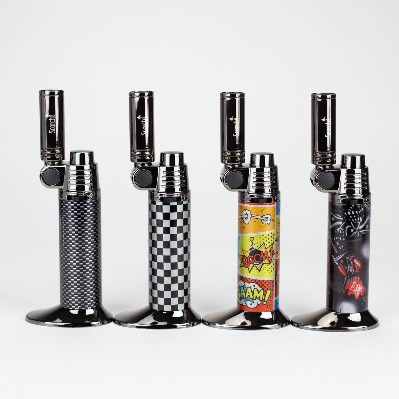 Scorch Torch | 6.5″ Adjustable Angle Torch -Assorted Graffiti