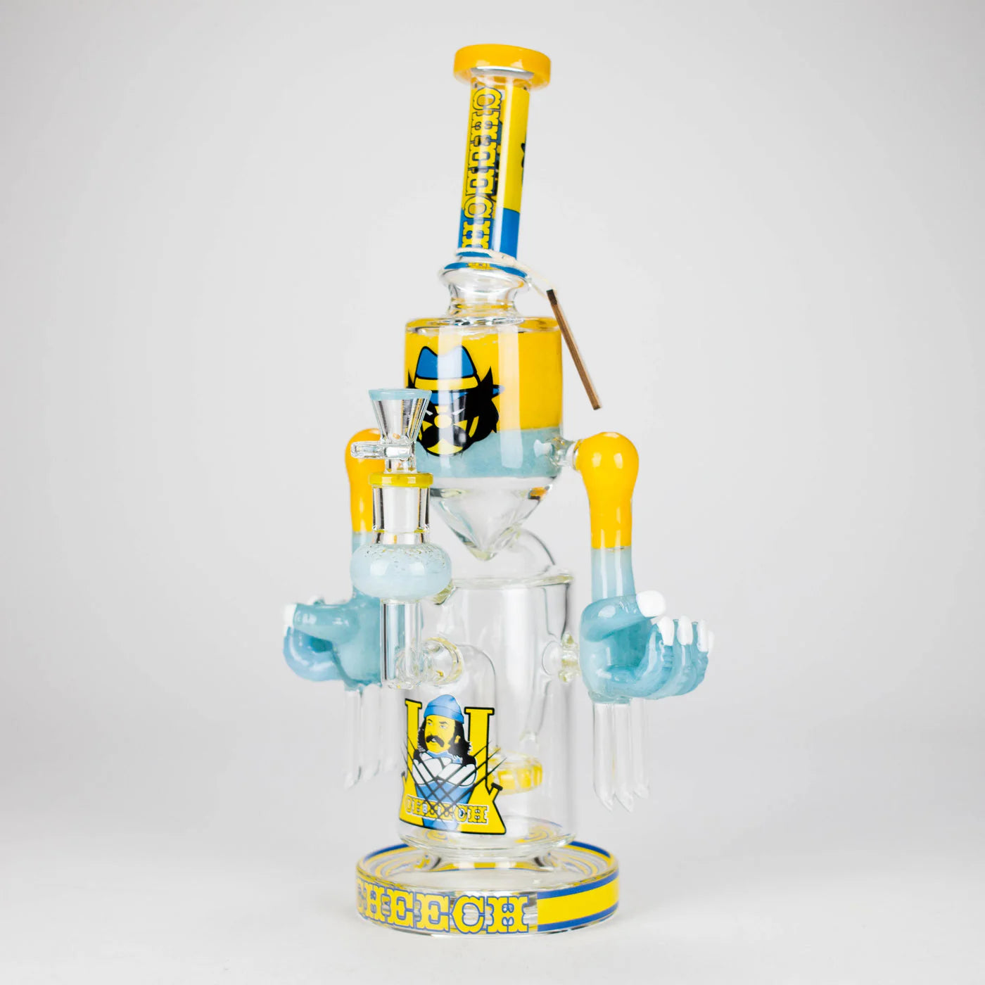 Cheech Glass | 13.5" Masked Toker Tube Bong