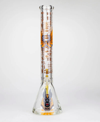 18" Anubis Castle Glass Bong