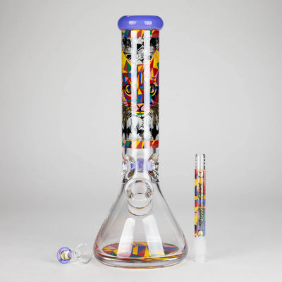 Cheech | 13″ Cat Decal Beaker Bong