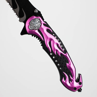 SNAKE EYE OUTDOOR RESCUE HUNTING KNIFE