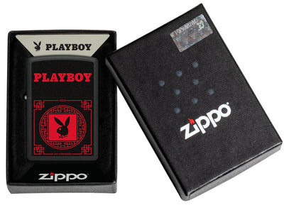 Zippo Playboy Red Scan