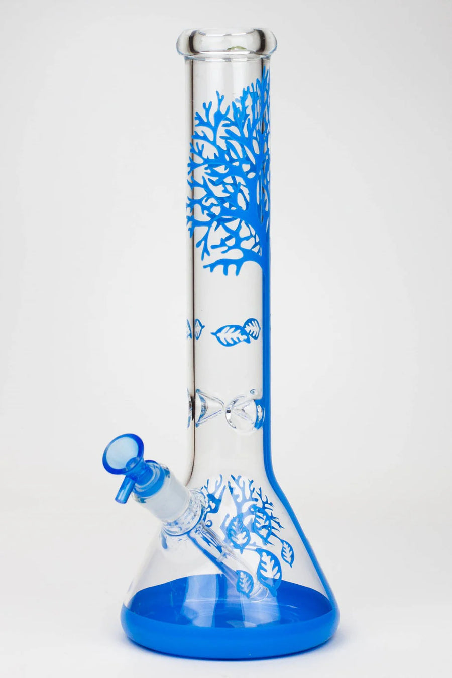 14" Tree of Life classic beaker glass bong