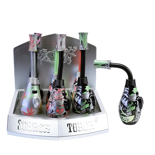 Scorch Torch Ribbed Nozzle Adjustable Torch