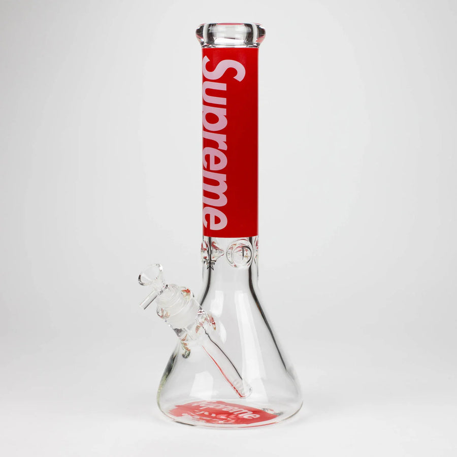 14" Brand 9mm SUPREME glass water bong