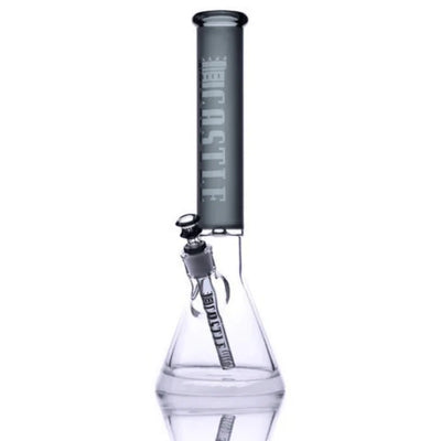 Castle Glassworks Frosted Tube Beaker Bong-16"