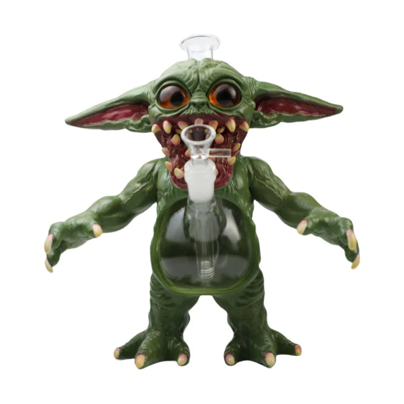 11.3″ PVC Zombie Yoda Water Pipe Bong