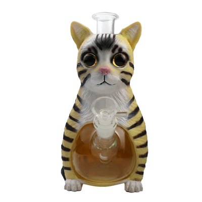 8.8″ Tabby Cat Water Pipe Bong
