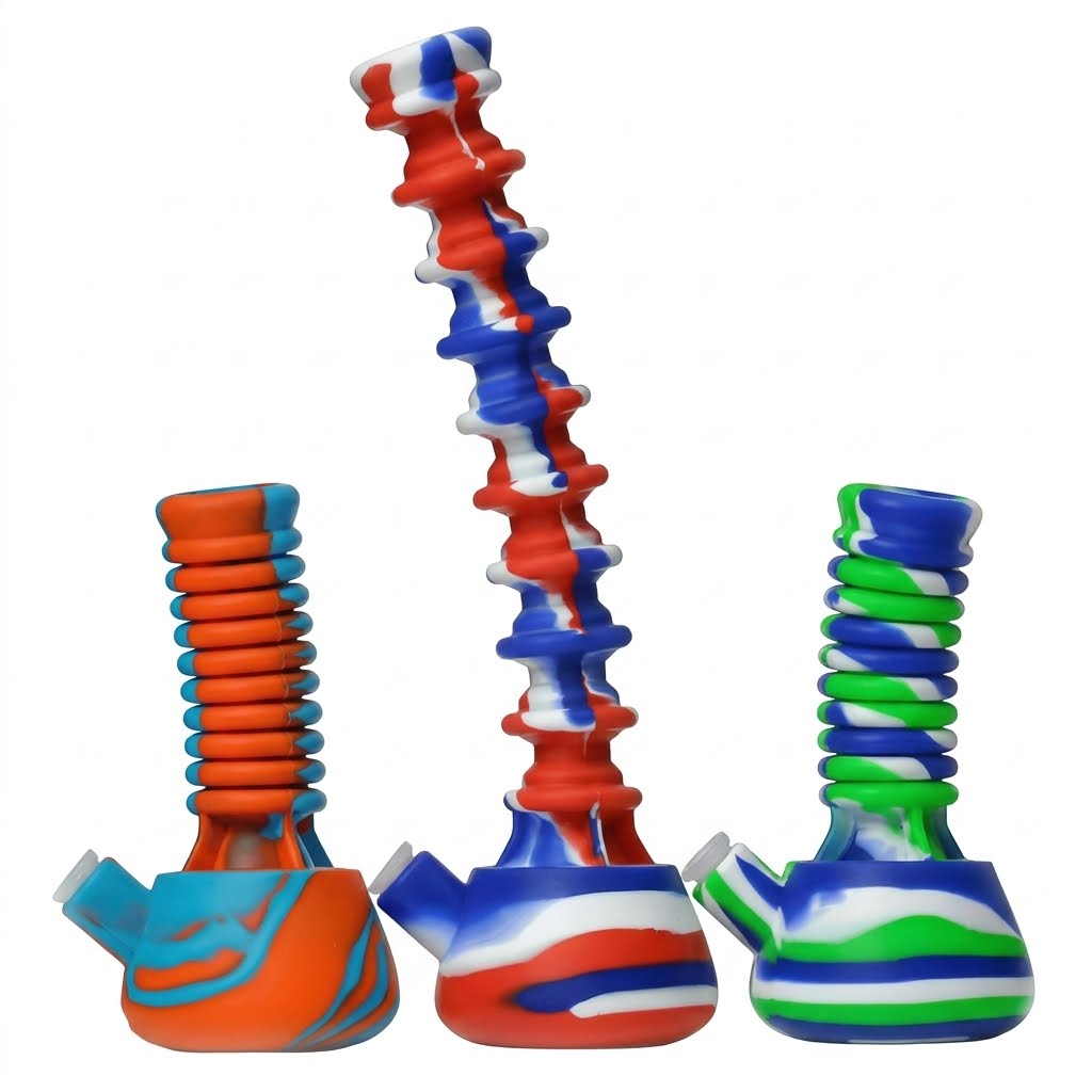 Stretchable Silicone Bong (21–38 cm)