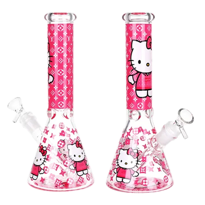 14" Fashion Kitty Beaker Bong