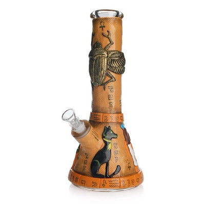 14" Egyptian Glass Bong