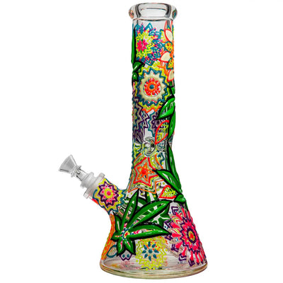 Blossom Glass Beaker Bong
