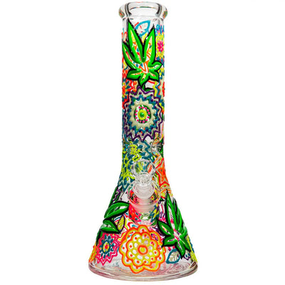 Blossom Glass Beaker Bong