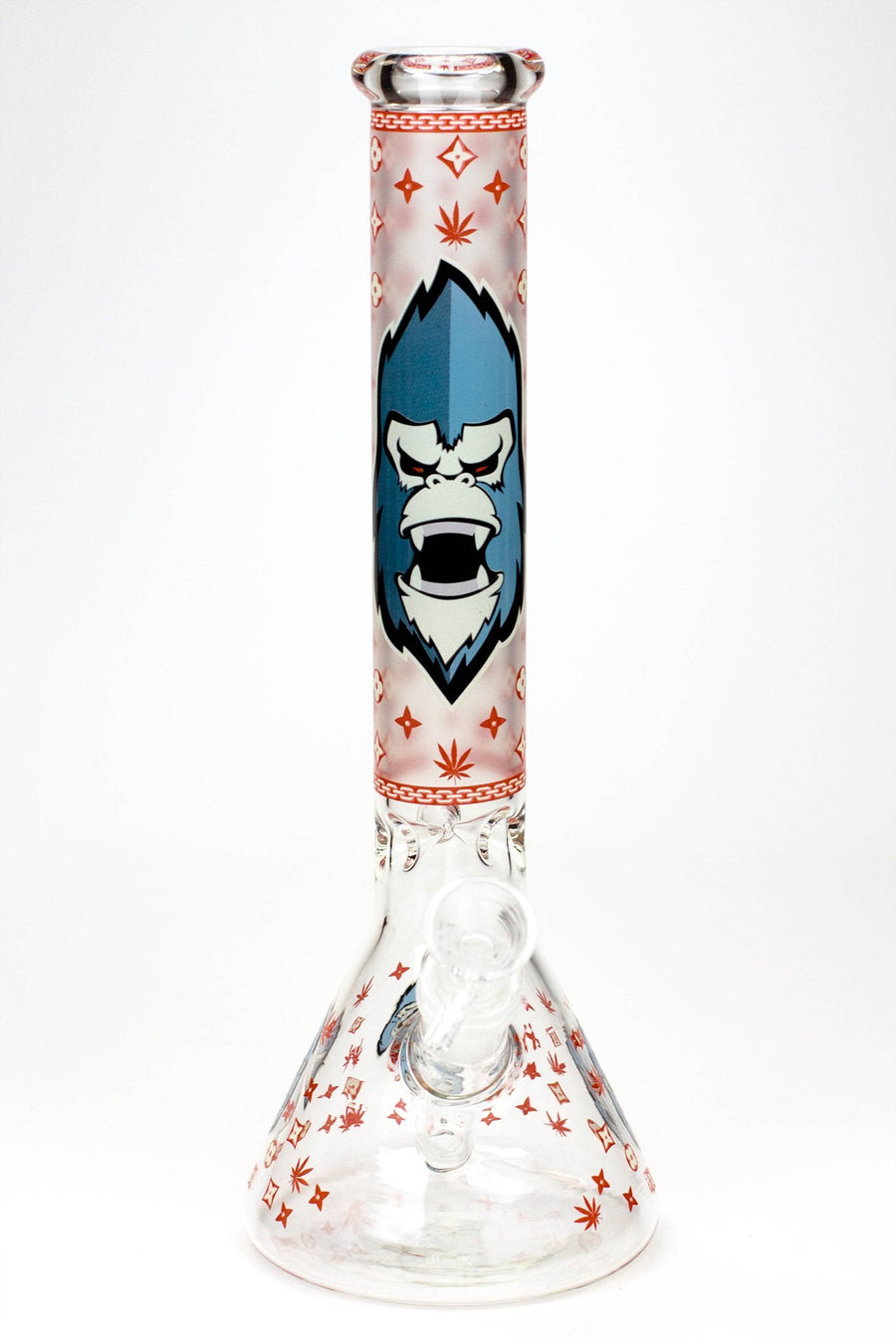12" Gorilla glass water bong