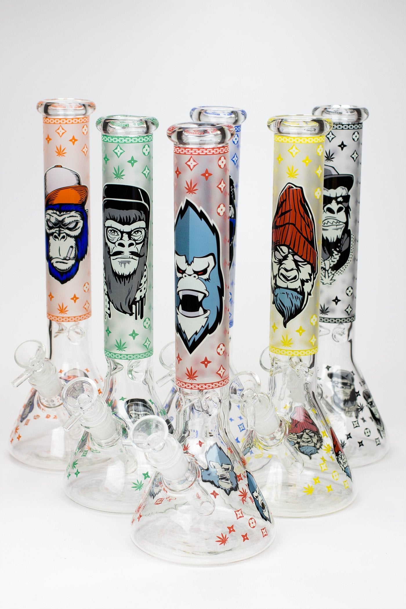 12" Gorilla glass water bong