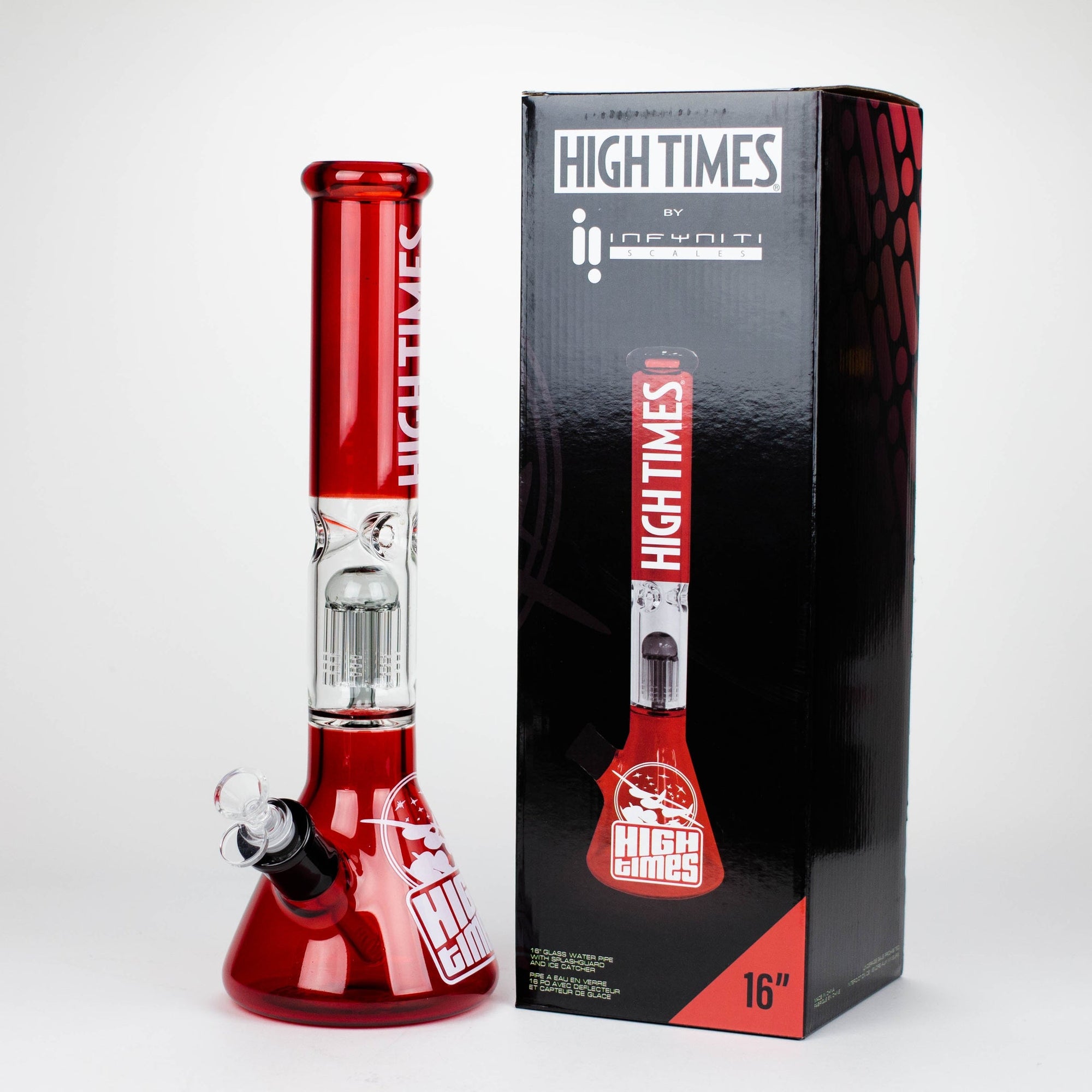 Infyniti | High Times 16" 7 mm classic beaker water bong