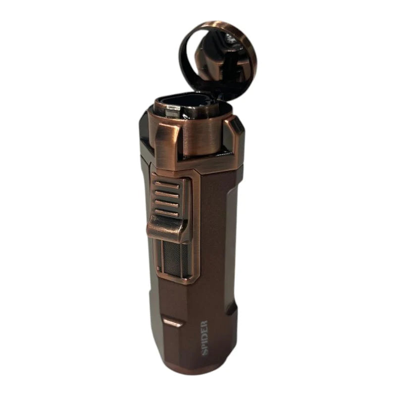 Spider | Refillable Torch Lighter – Heavy-Duty Metallic Edition